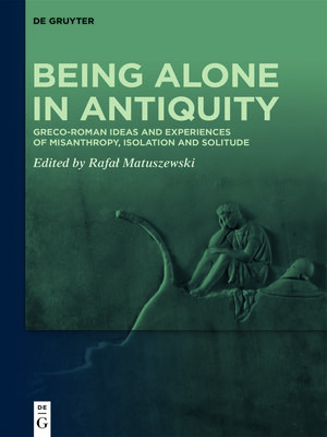 cover image of Being Alone in Antiquity